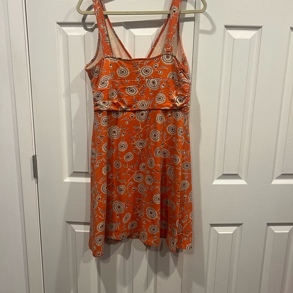 Patagonia Orange Patterned Sun Dress - Picture 6 of 9